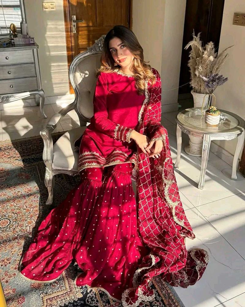 New Stayle Beautiful Pakistani Garara Dress Inpote