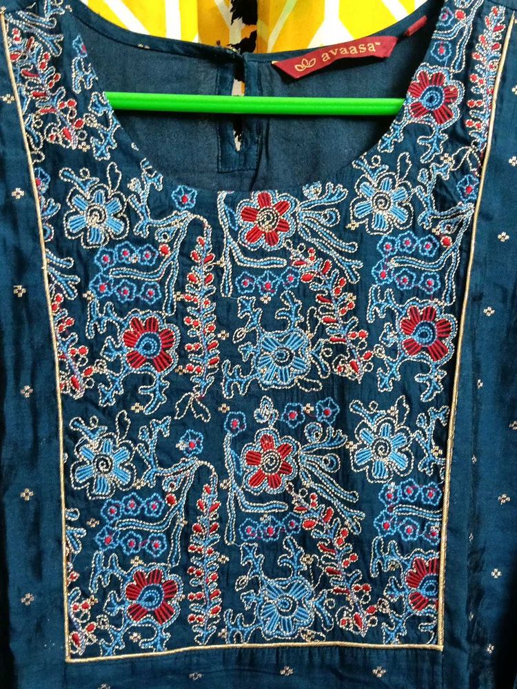 Elegant Embroidered Kurta