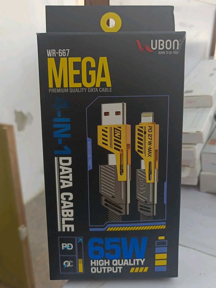 UBON MEGA 4-in-1 Data Cable
