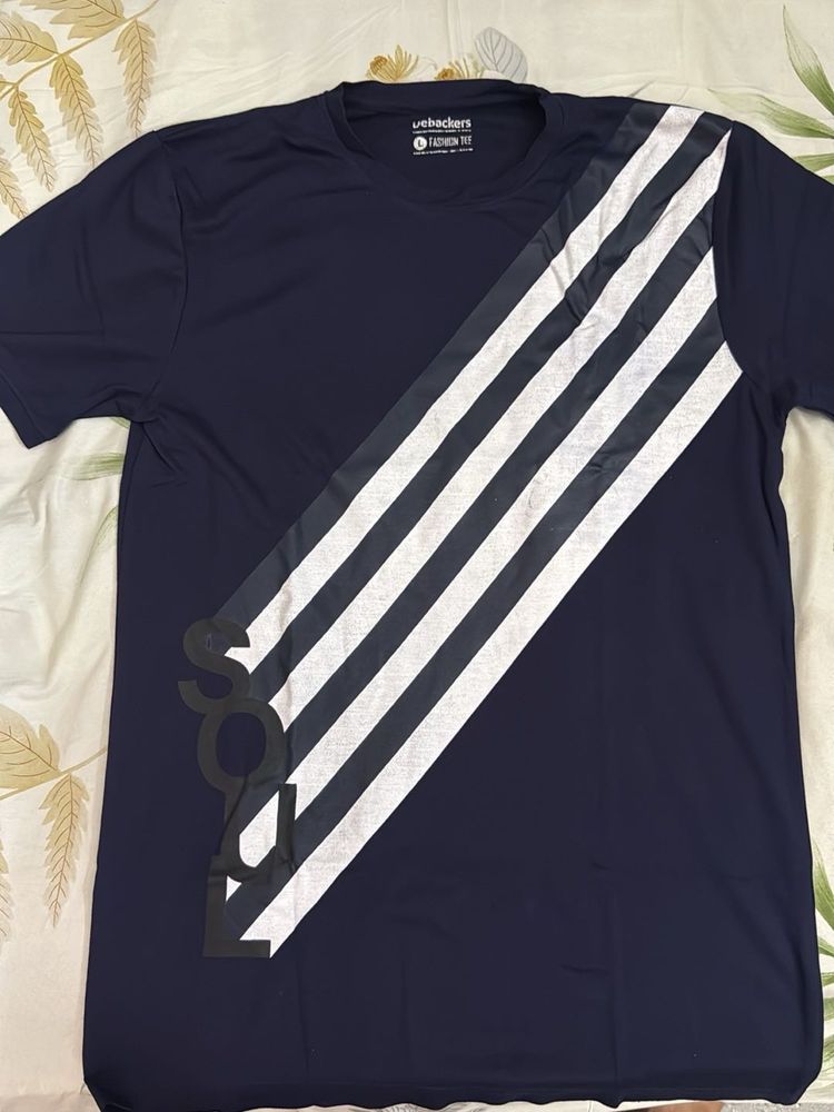 Stylish Navy Blue T-Shirt
