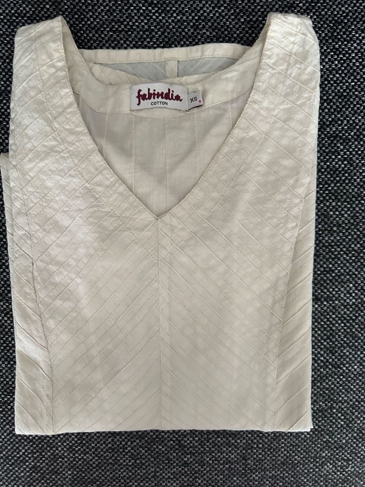 Elegant Fabindia Tunic Top