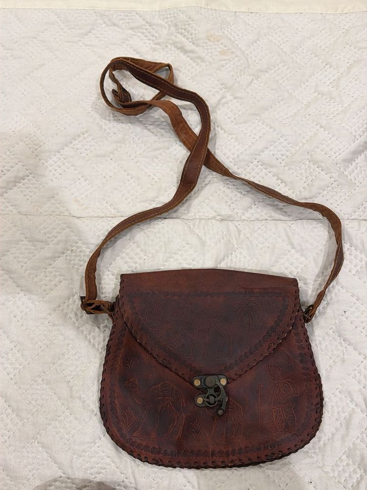Leather Crossbody Bag