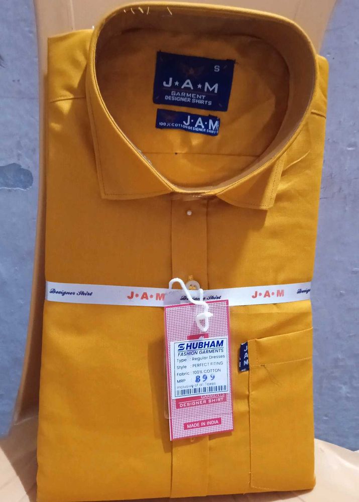 JAM Designer Yellow Shirt