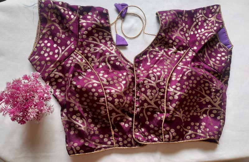Purple Lining Blouse
