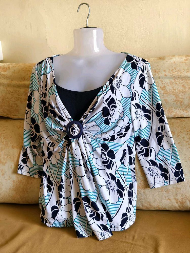 Floral Blouse Top