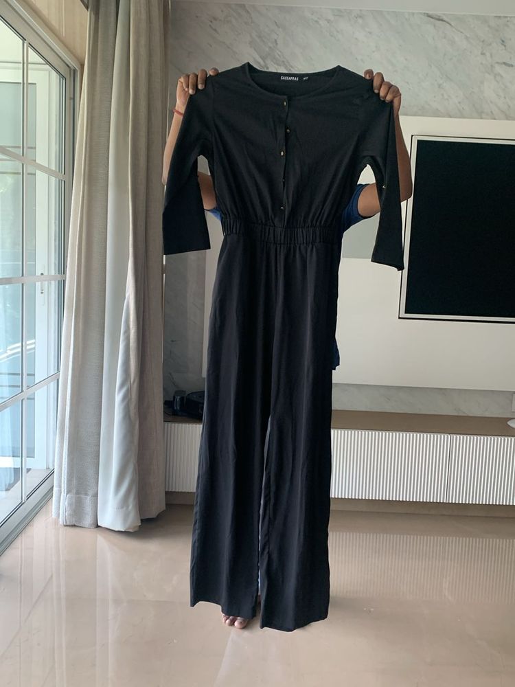 Black jumpsuit