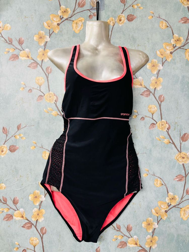 Sporty Black Swimsuit