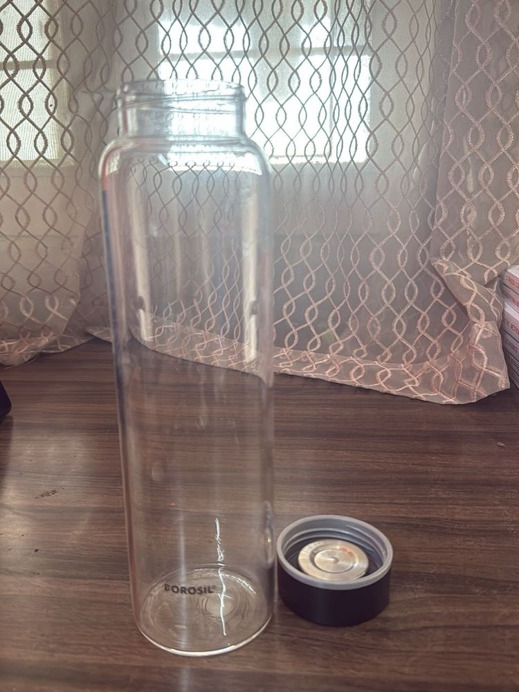 Borosil Glass Water Bottle