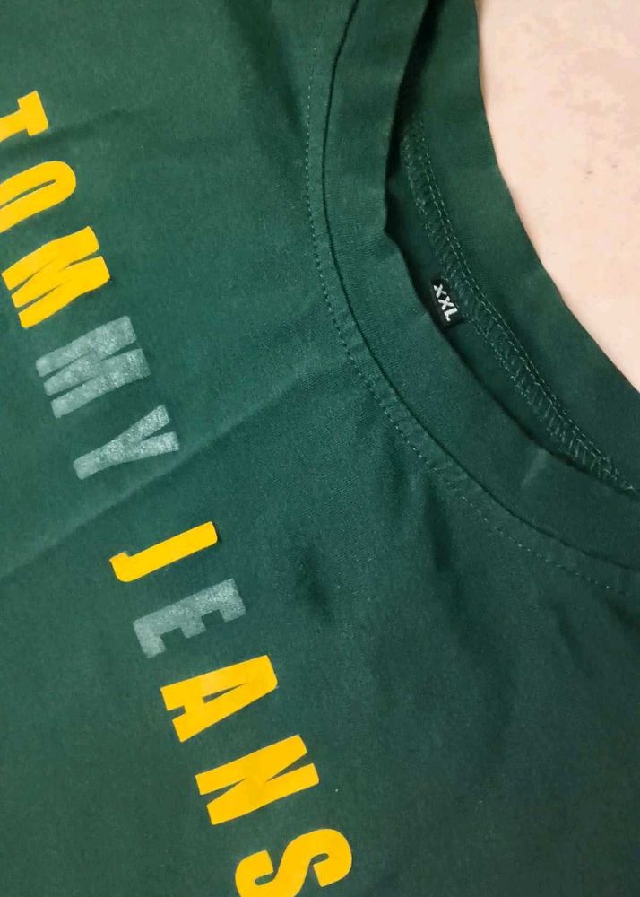 Tommy Jeans Green Tee