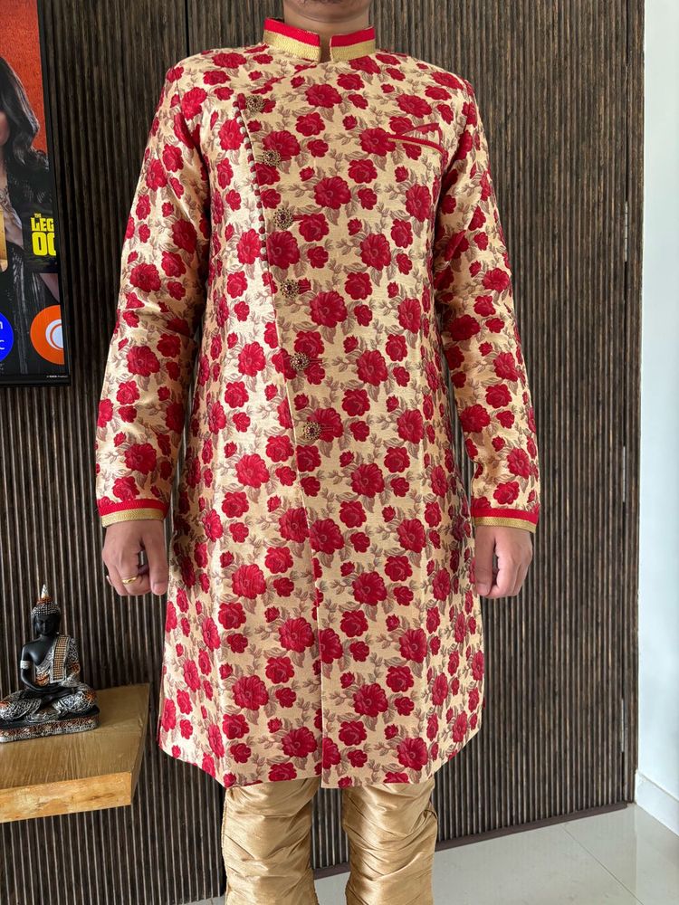 Floral Print Kurta Set