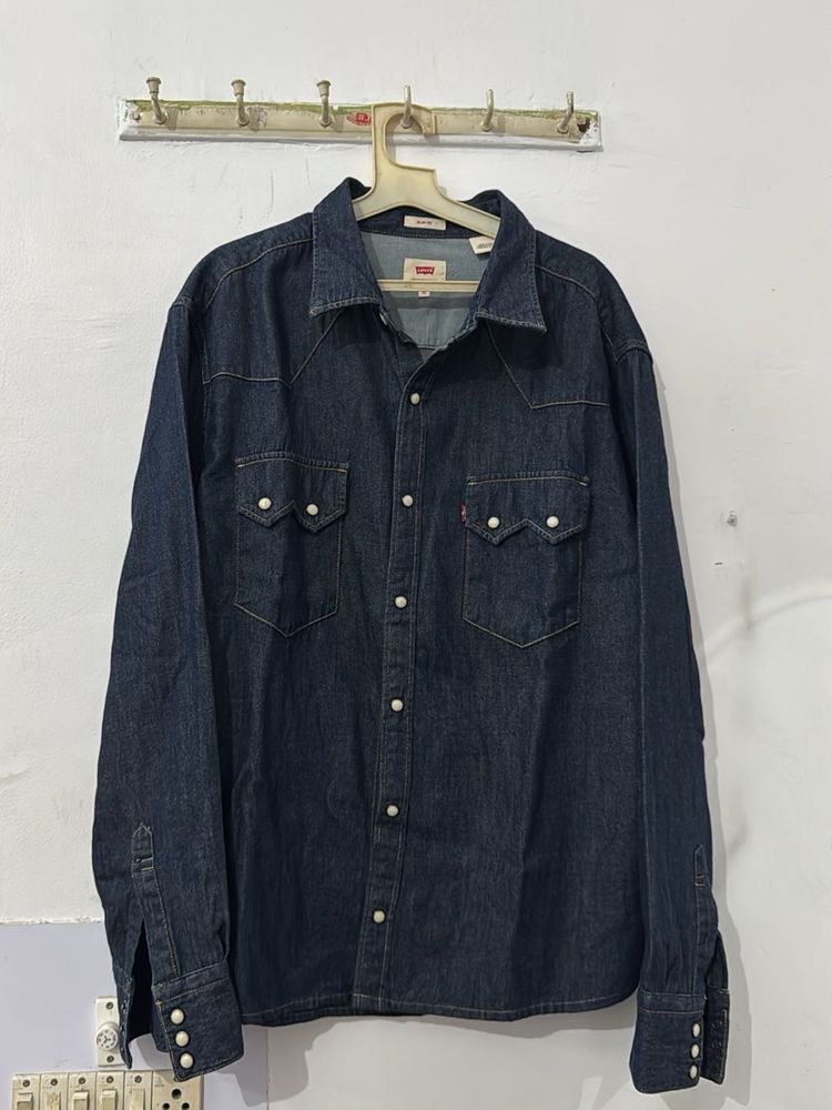 levis denim shirt