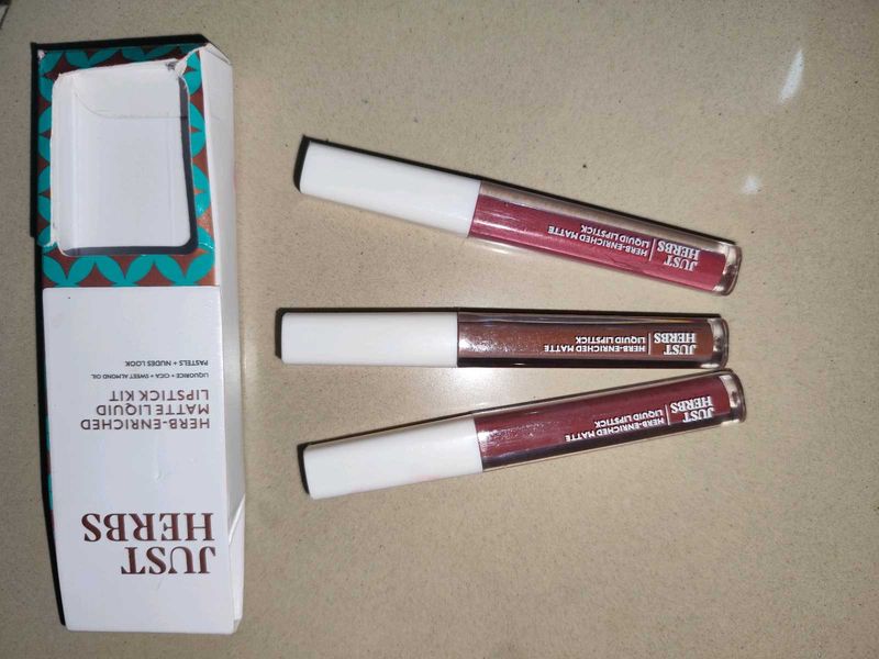 Just Herbs Liquid Lipstick Kit
