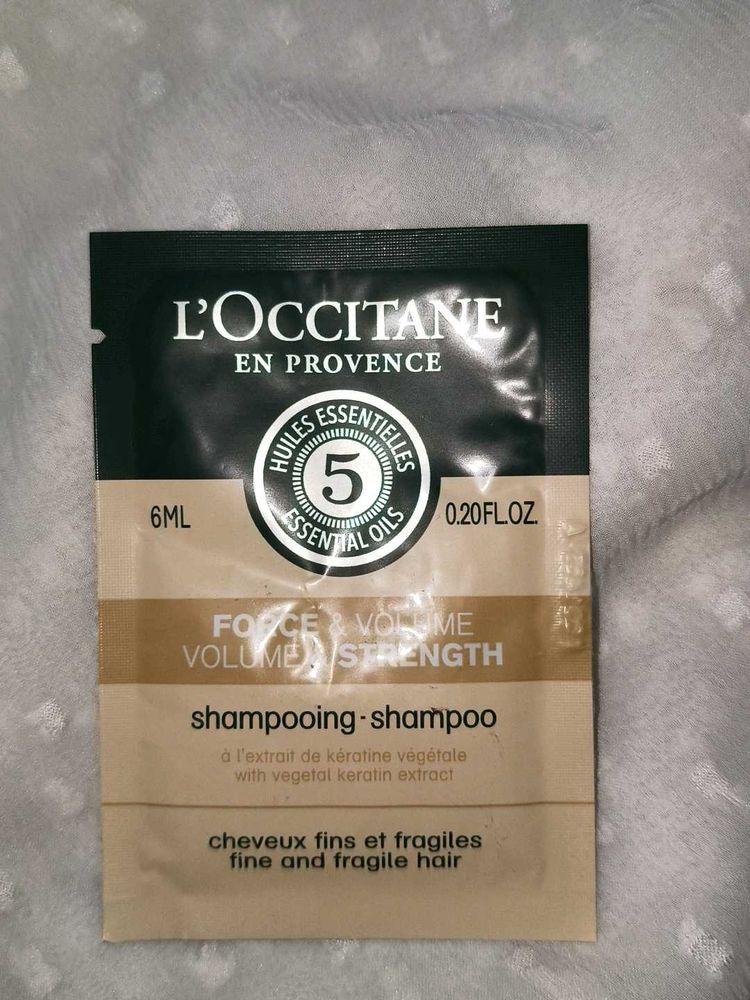 L'Occitane Volume Shampoo Sample 6ml