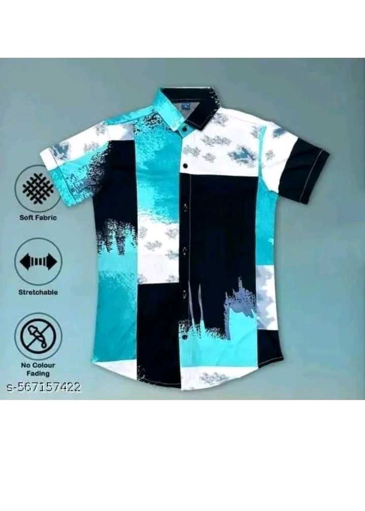 Stylish Patterned Men's Shirt