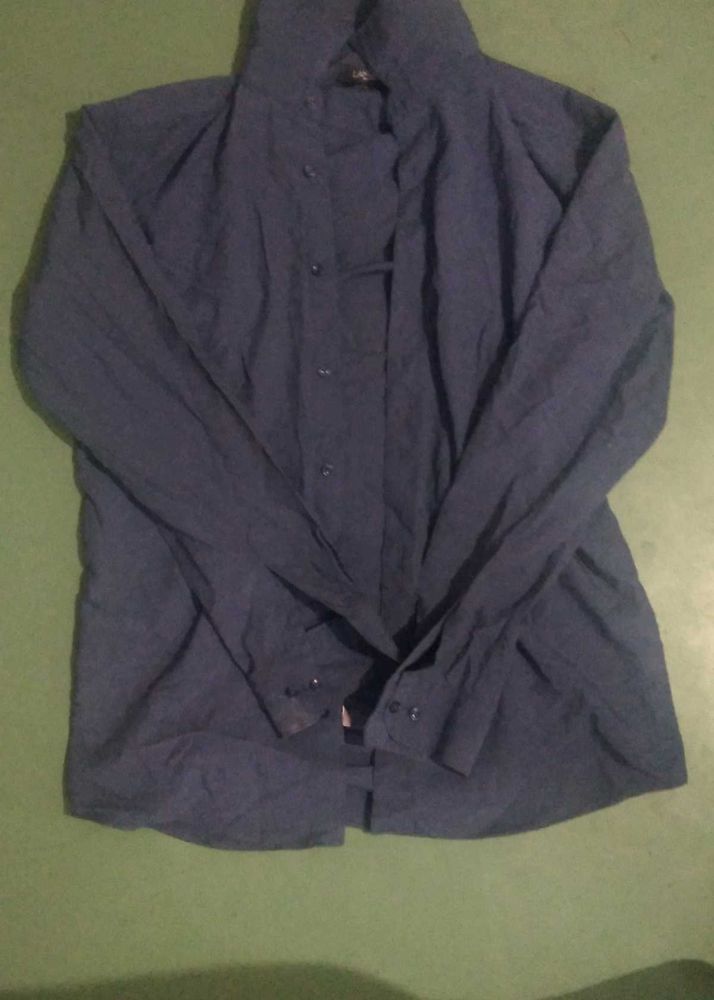 Blue Long Sleeve Shirt