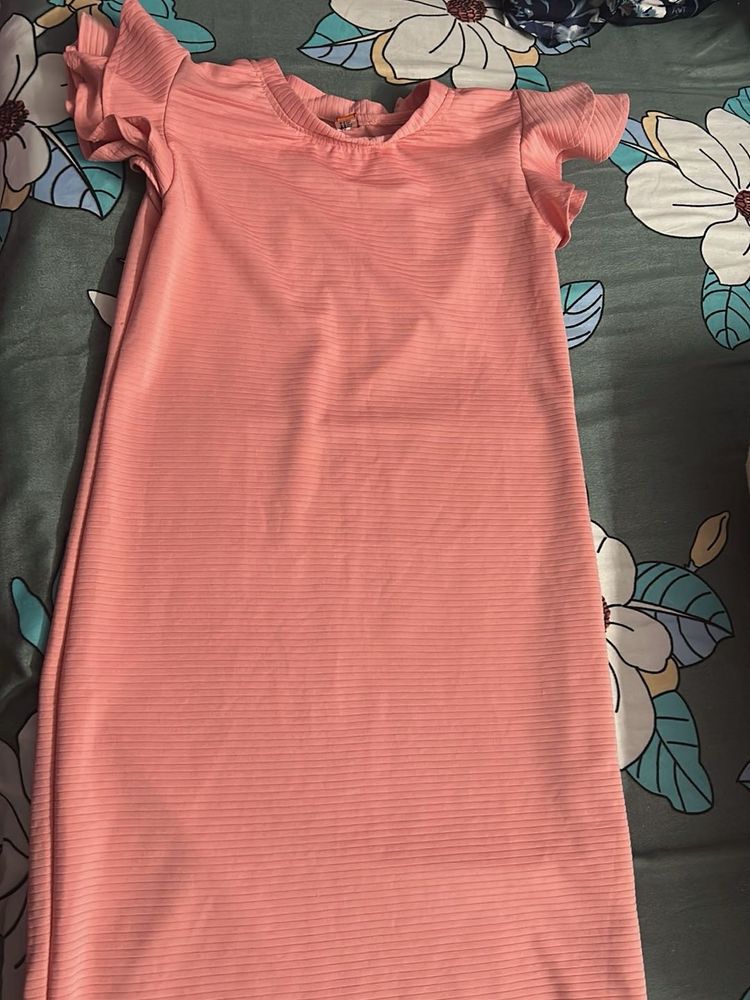 Cute Pink Girls Dress