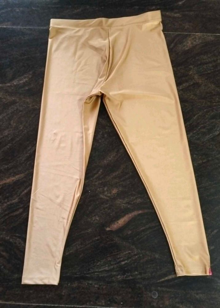 Shiny Gold Leggings