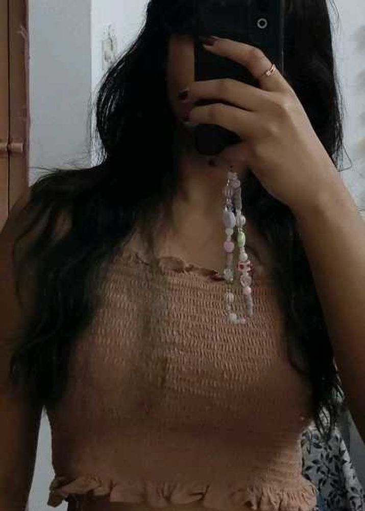 Cute Brown Tube Top