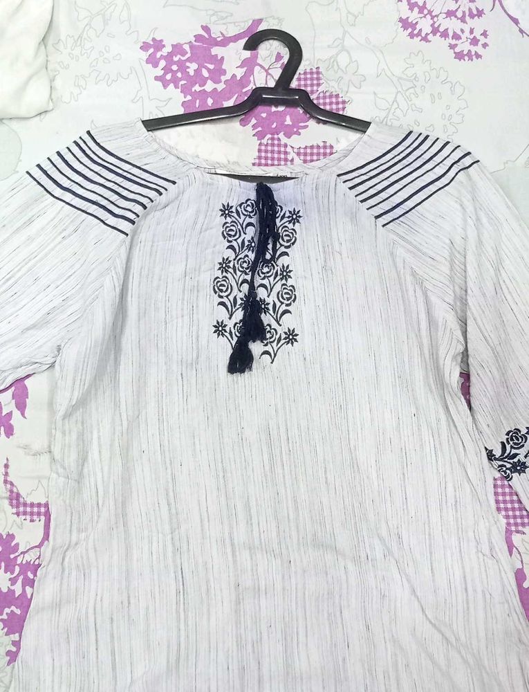 Boho Embroidered Top