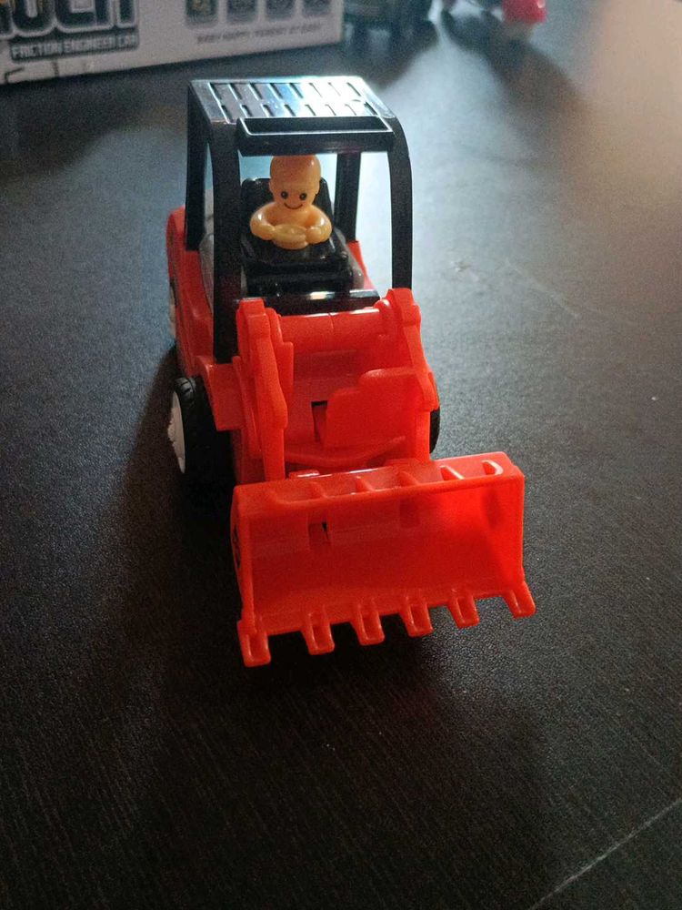 Toy Forklift with Driver