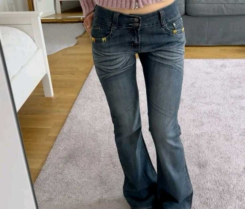 Y2K Jeans, Flared JEANS