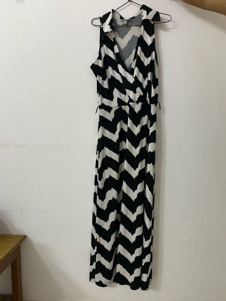 Chevron Maxi Dress