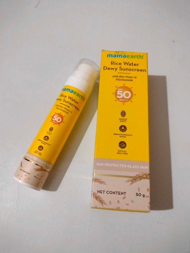 Available In Coins/Mamaearth Rice Water Sunscreen