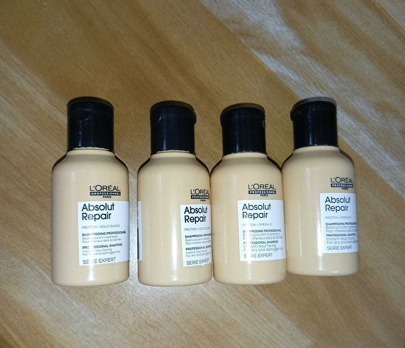 L'Oreal Absolut Repair Shampoo - 4 Travel Size