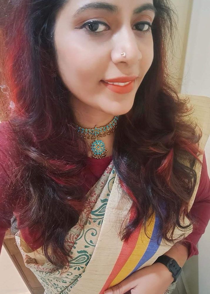 Stunning Gold Plated Necklace with Blue Stone