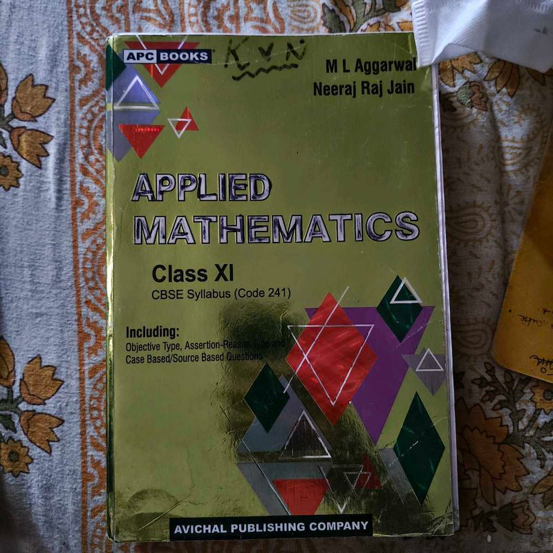 Applied Mathematics Class XI - CBSE Syllabus