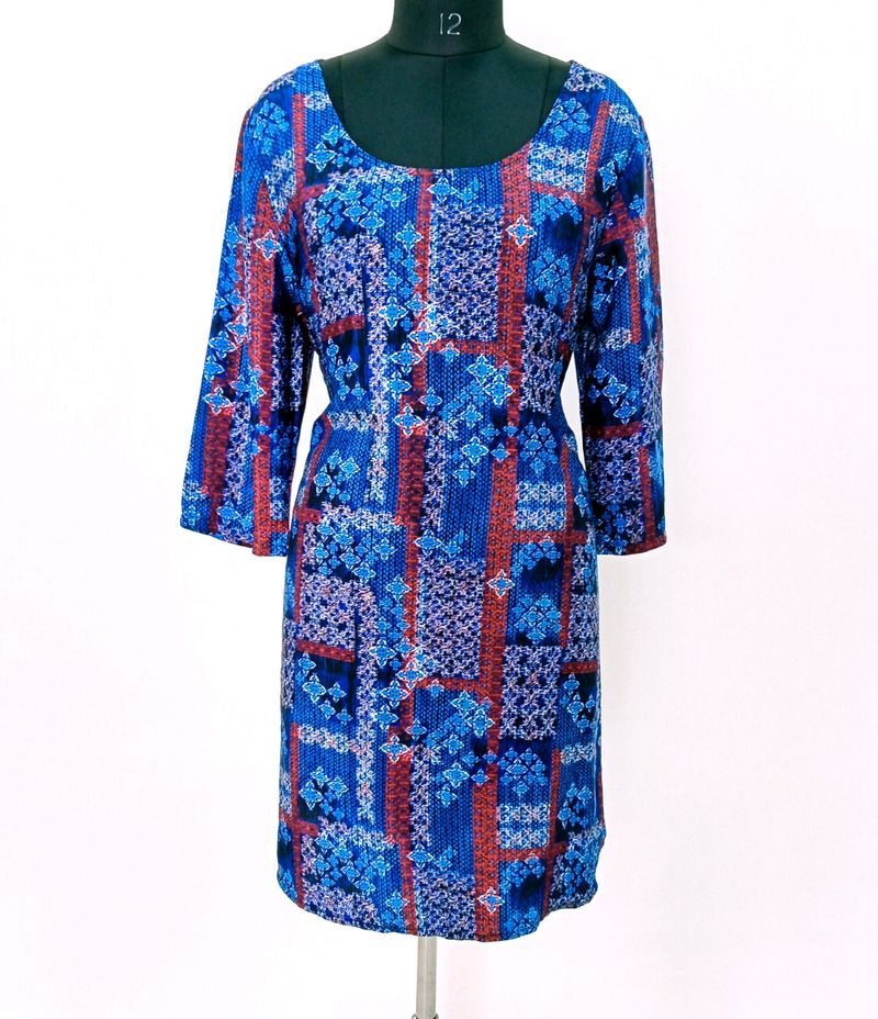 Patterned Vintage Dress