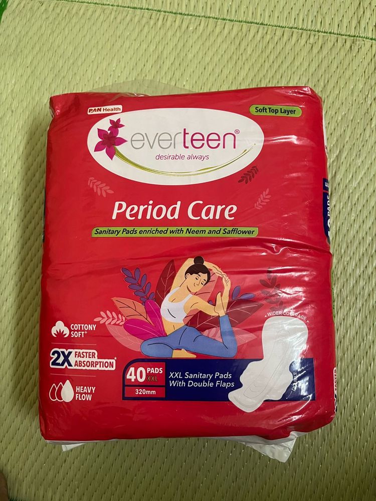 Pack Of 2 Everteen Period Care Sanitary Pads