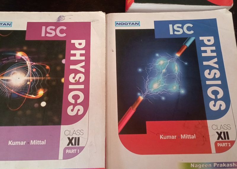ISC PHYSICS CLASS 12 VOLUME 1 &amp;2