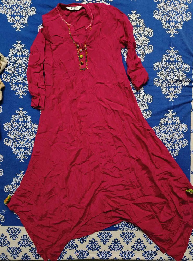 Biba Asymmetrical Kurta