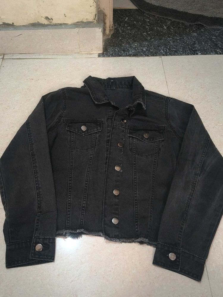 Black Denim Jacket