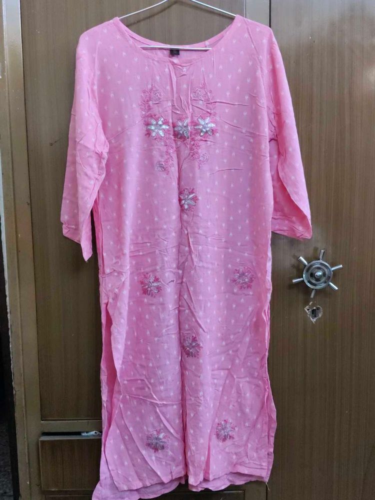Pink Kurti