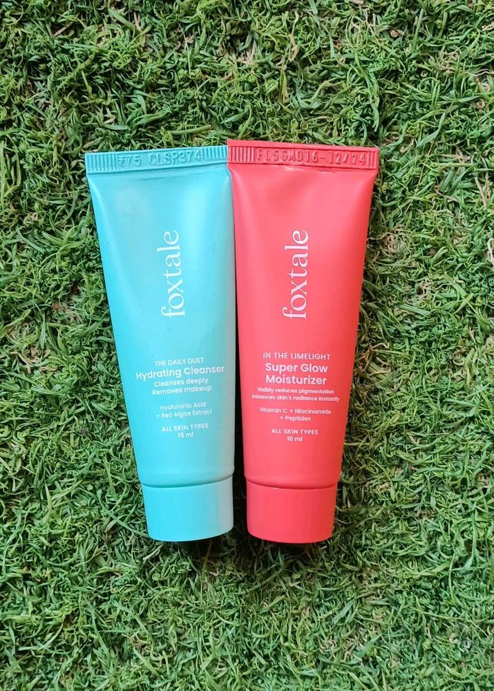 Combo Of Foxtale Face Wash &amp; Cream