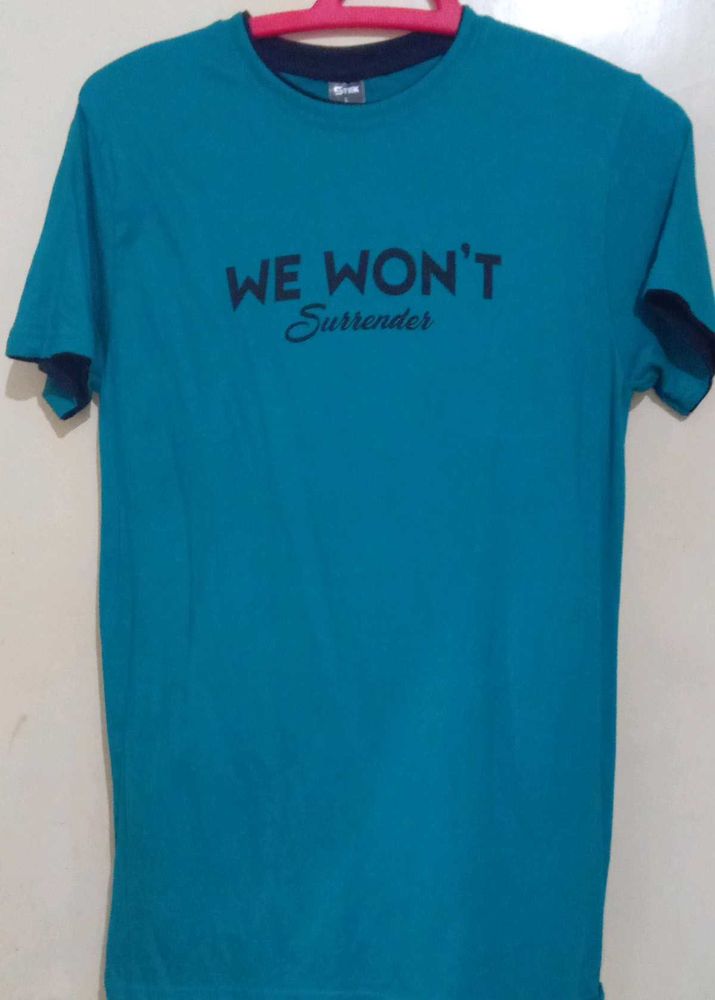 Sea Green Graphic T-Shirt