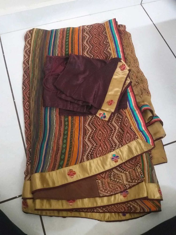 Sadi With Blouse,Saree