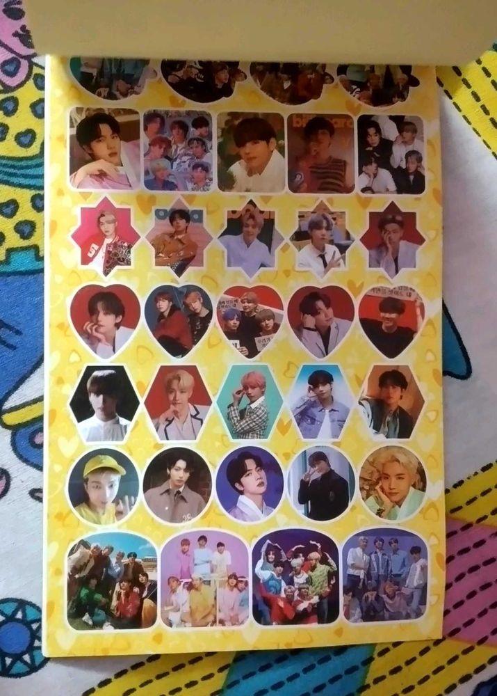 BTS STICKER BOOK