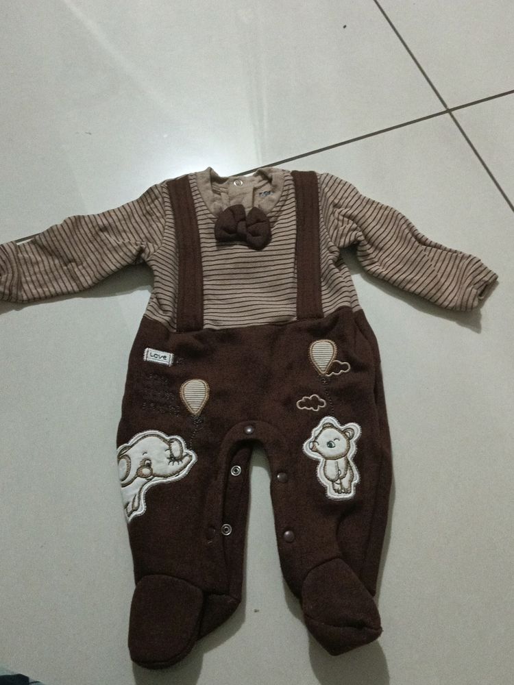 Baby Boy Wollen One Piece
