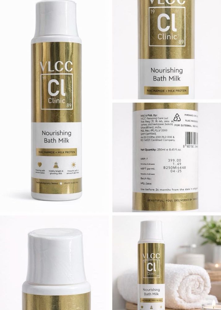 VLCC Clinic Nourishing Bath Milk.