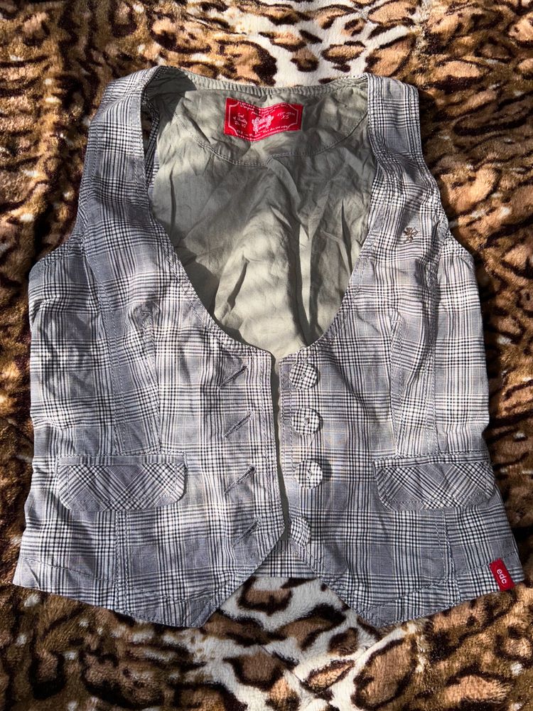 Grey Waist Coat