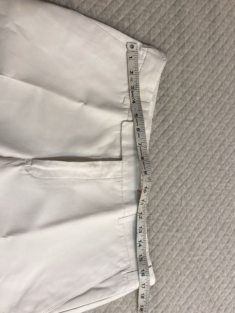 White Straight Leg Pants