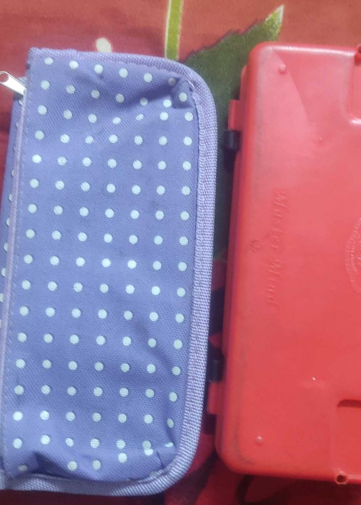 Pencil Box And Pouch