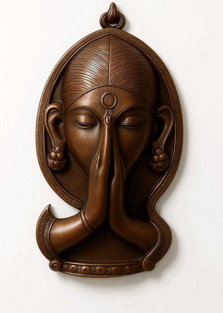 Brand New METAL Vintage Indian Sculpture Showpiece