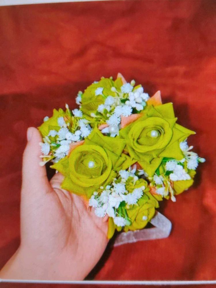 Green Rose Corsage