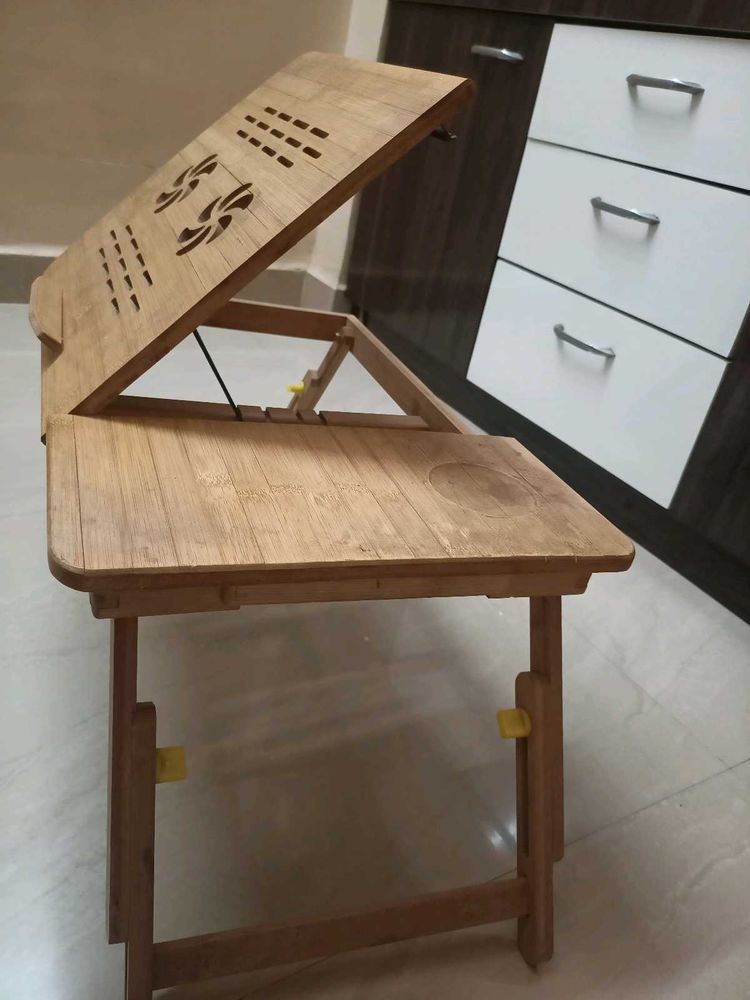 Wood Portable Laptop Table