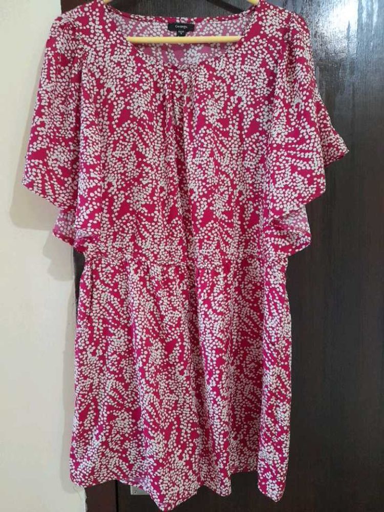 Floral Print Tunic Dress