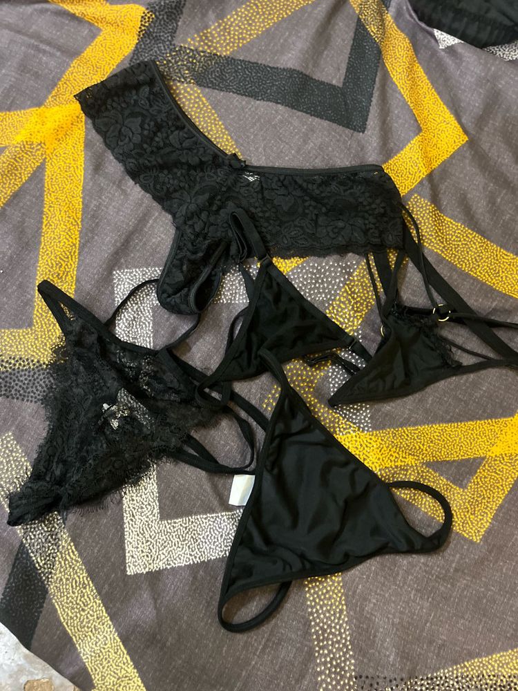 Black Set Of 5